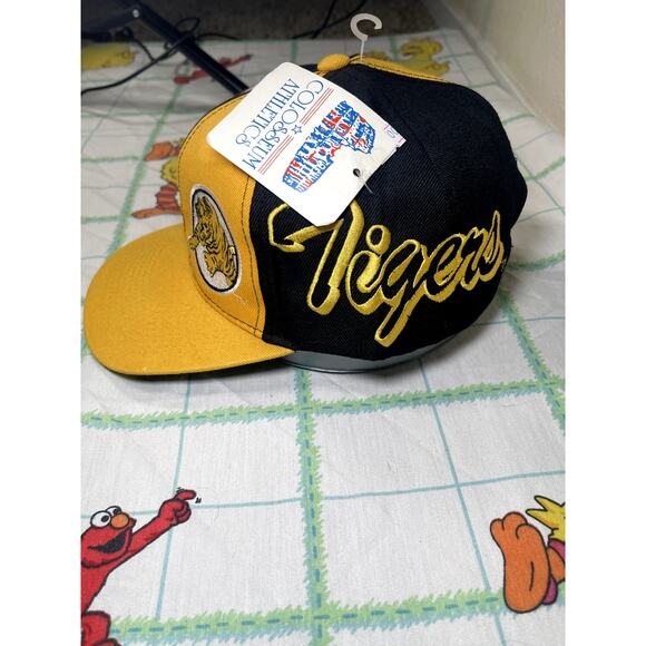 Vintage 90s Grambling State Tigers hbcu college spell out NWT snapback hat RARE - Picture 3 of 5